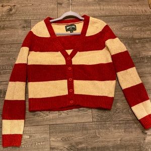 American eagle outfitters cropped cardigan/ shirt